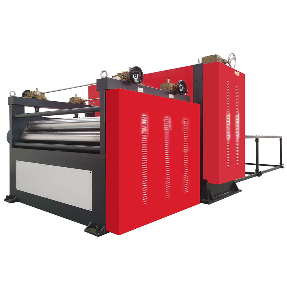 CHZN CNC Automatic Checkered Steel Sheet Plate Stability Embossing Machine for Anti Slip Board Straightening Machine Leveling