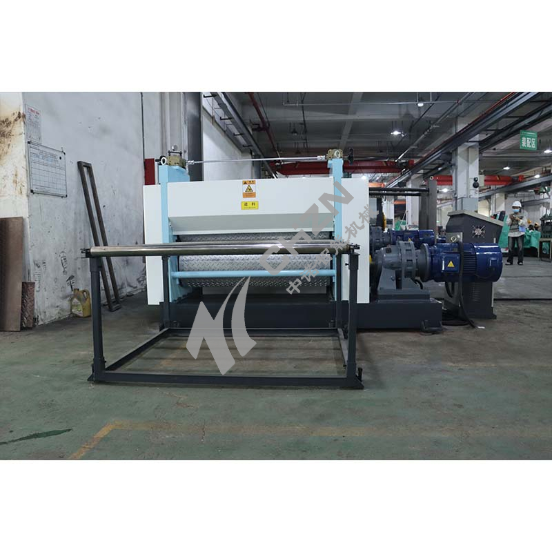 CHZN Customized Metal Plate Checkered Embossing Machine Automatic Steel Sheet Embossing Machine Line for Sale