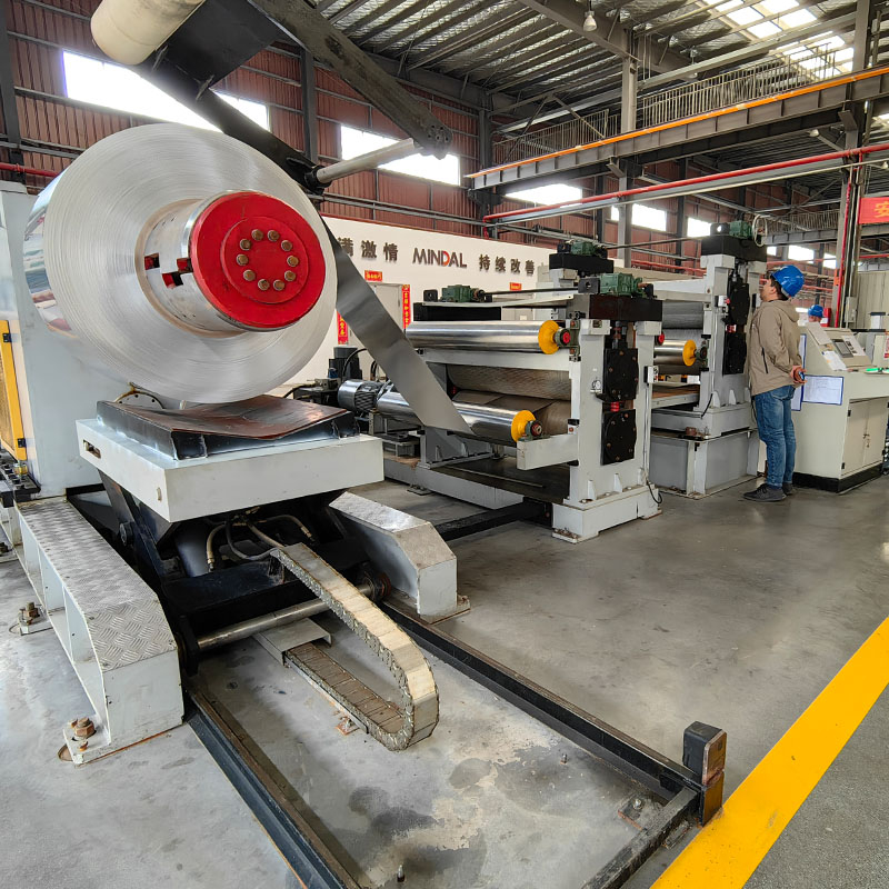 Embossed Leveler CHZN Metal Sheet Coil Decoiler Chequer Plate Embossing Machine Leveler ...