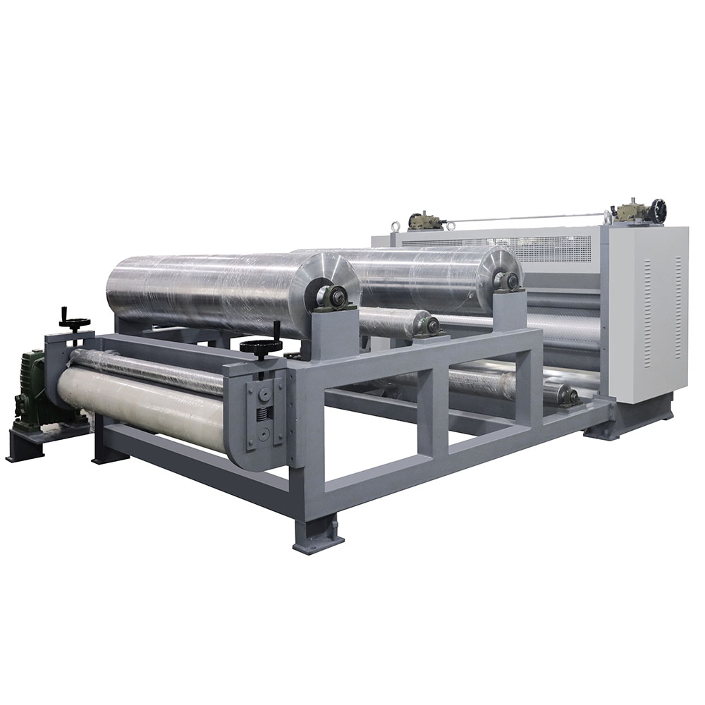Vertical Double-Sided Aluminum Plate Embossing Machine: Width Range 500-1500mm