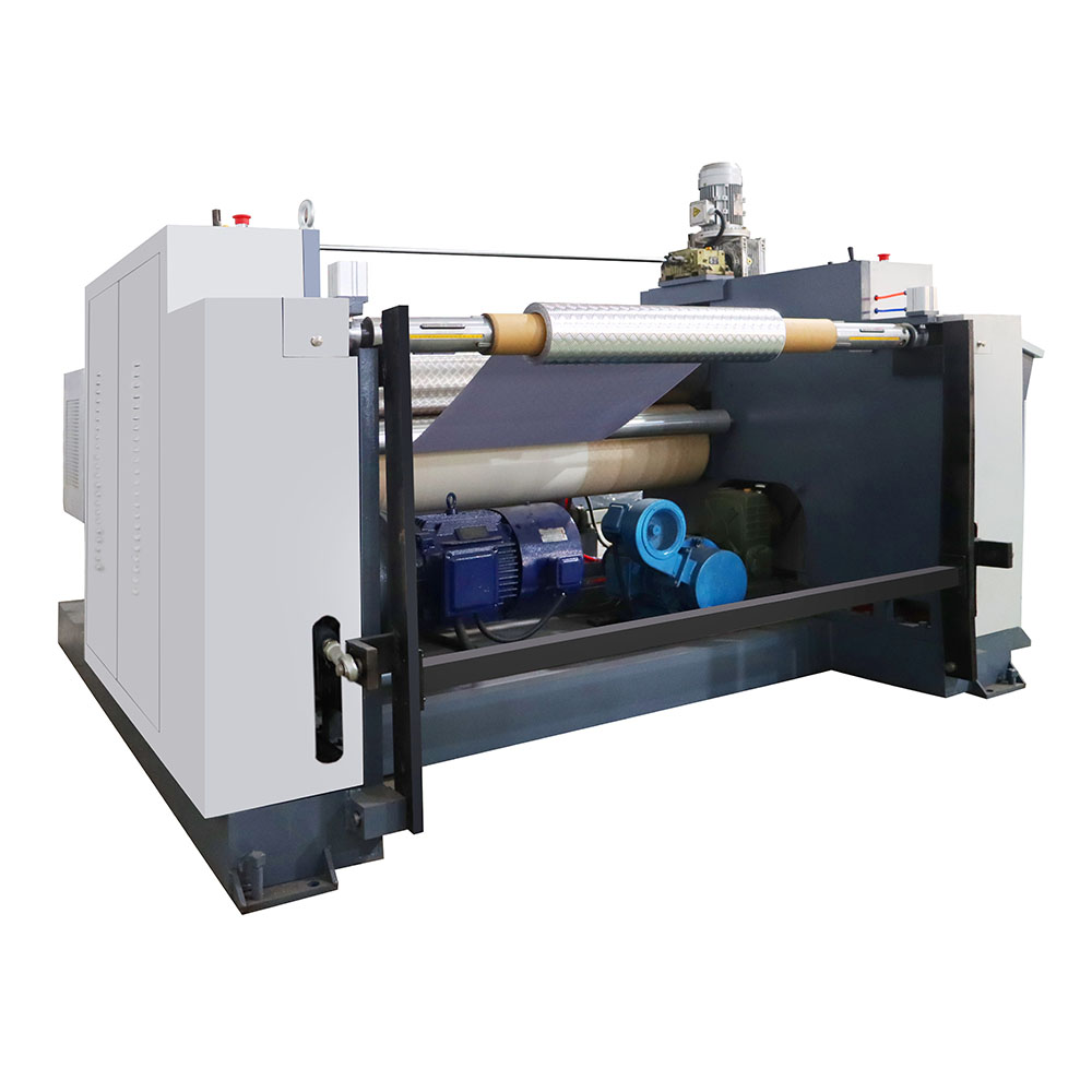 CHZN 1500 MM Composite Material PVC Aluminum Foil Embossing Machine CNC Coil To Coil Two Roller Oem Pattern Decoiler Machine