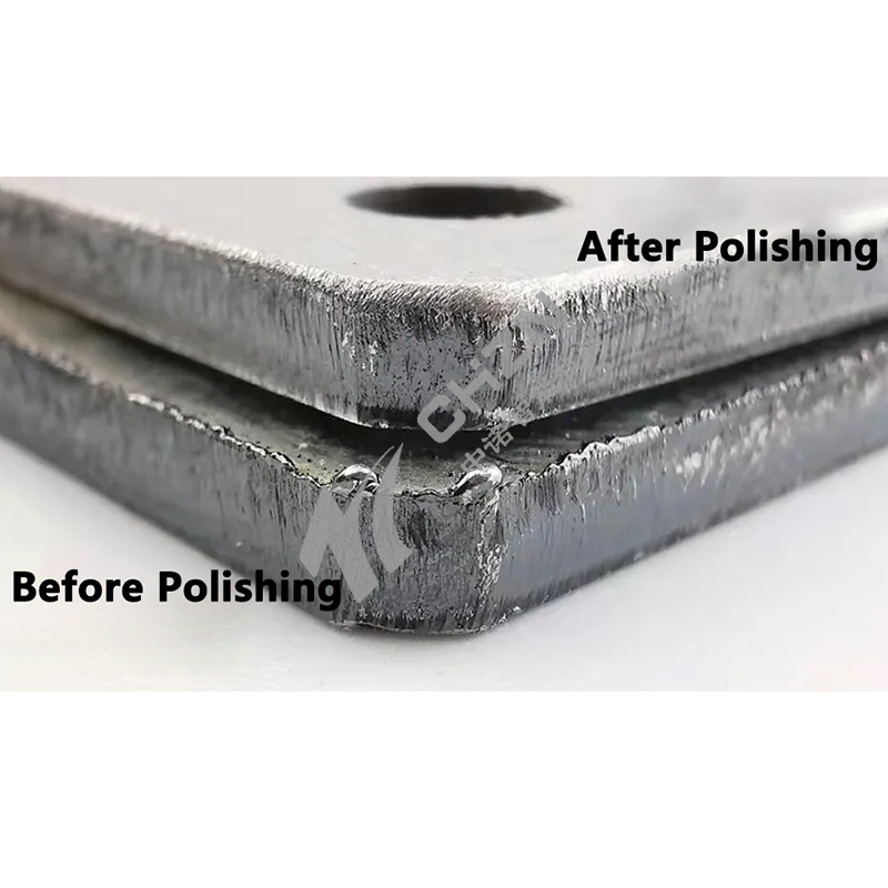Aluminium Stainless Steel Sheet Edge Chamfering Grinding Polishing Deburring Machine