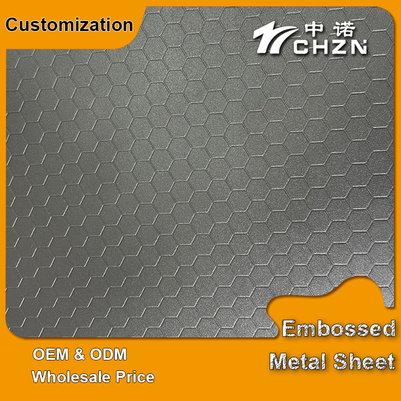 embossed aluminium stainless sheet honeycomb plate stainless steel ceiling panels plate