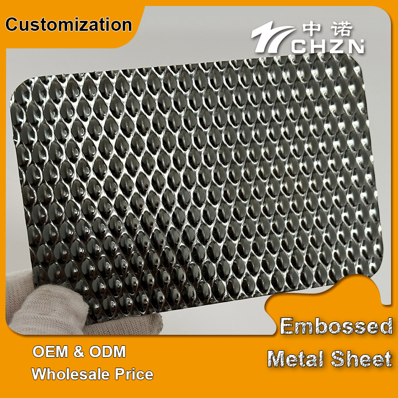 decorative embossed metal sheets stainless steel panels 4x8 5WL/6WL/7WL sheet metal company suppliers