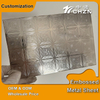 decorative embossed stainless steel metal sheets 4x8 textured aluminum sheet metal