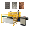 CHZN Automatic Stainless Steel Aluminum Sheet Embossing Machine Electric for Heat Shield 