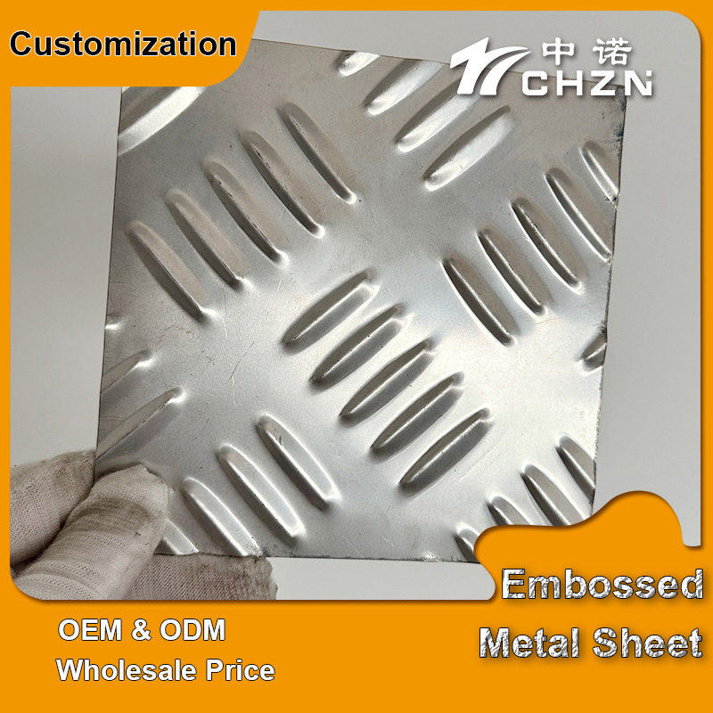 stainless steel chequer plate diamond tread plate aluminum 4x8 sheet