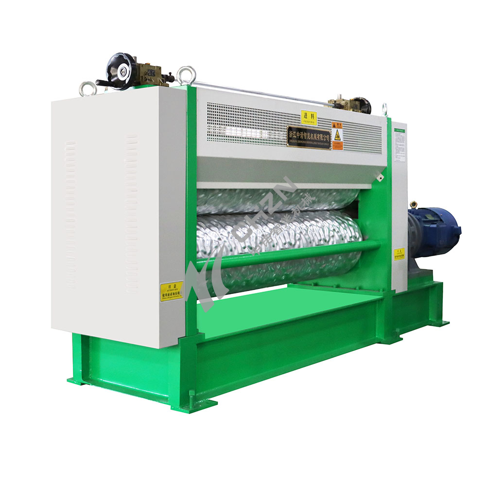 CHZN Automatic Hydraulic Pressure Metal Plate Embossing Machine Roll To Roll Stainless Steel Water Ripple Sheet Embosser Electric