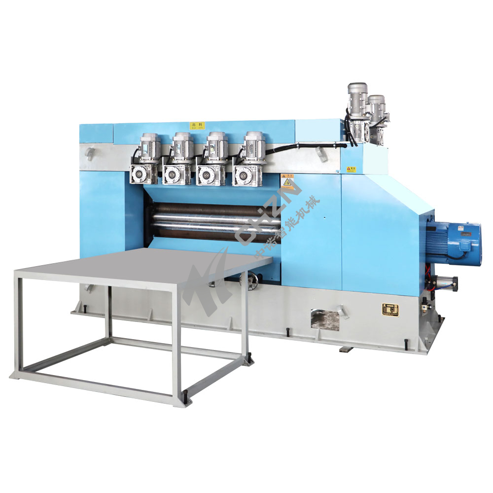 CHZN High Quality Anti-slide Plate Steel Sheet Embossing Machine Two Rollers for Metal Sheet