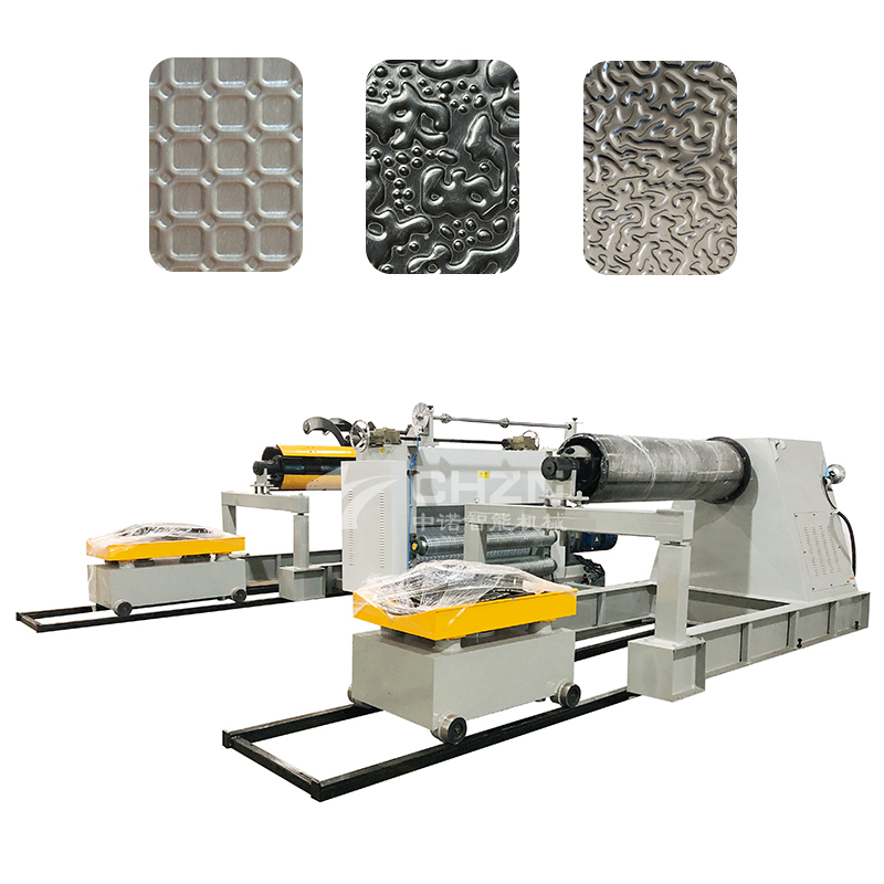 Galvanized Roll Aluminum Foil Roll Embossing Equipment Production Line