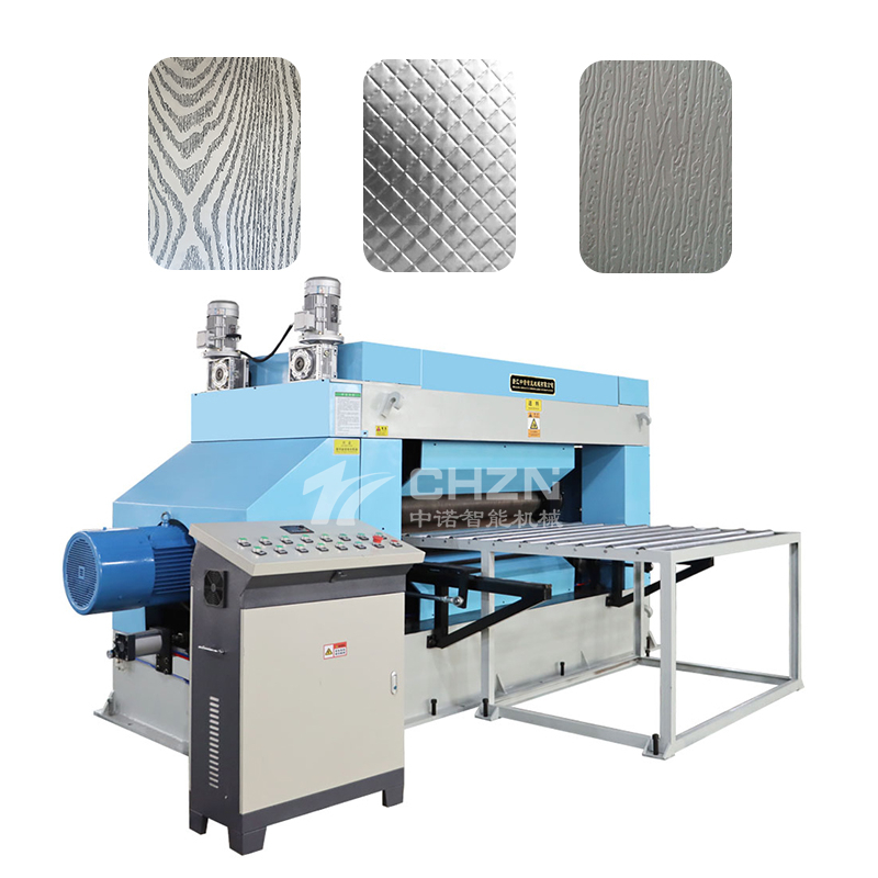 CHZN OEM Emboss Roller Patterns Checker Plate Roll Embossing Machine CNC Precision Aluminum Sheet Stainless Steel