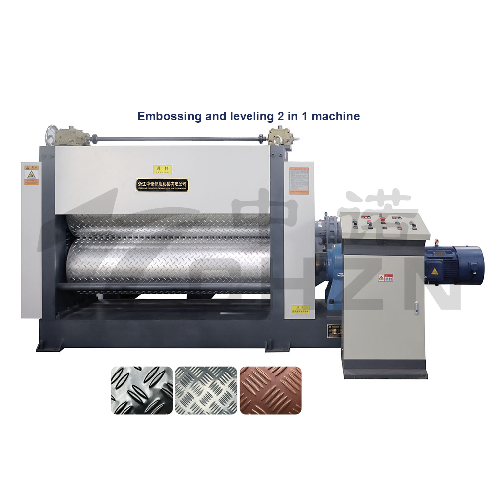 CHZN intelligent sheet metal plate embossing machine checkered steel plate customized rollers