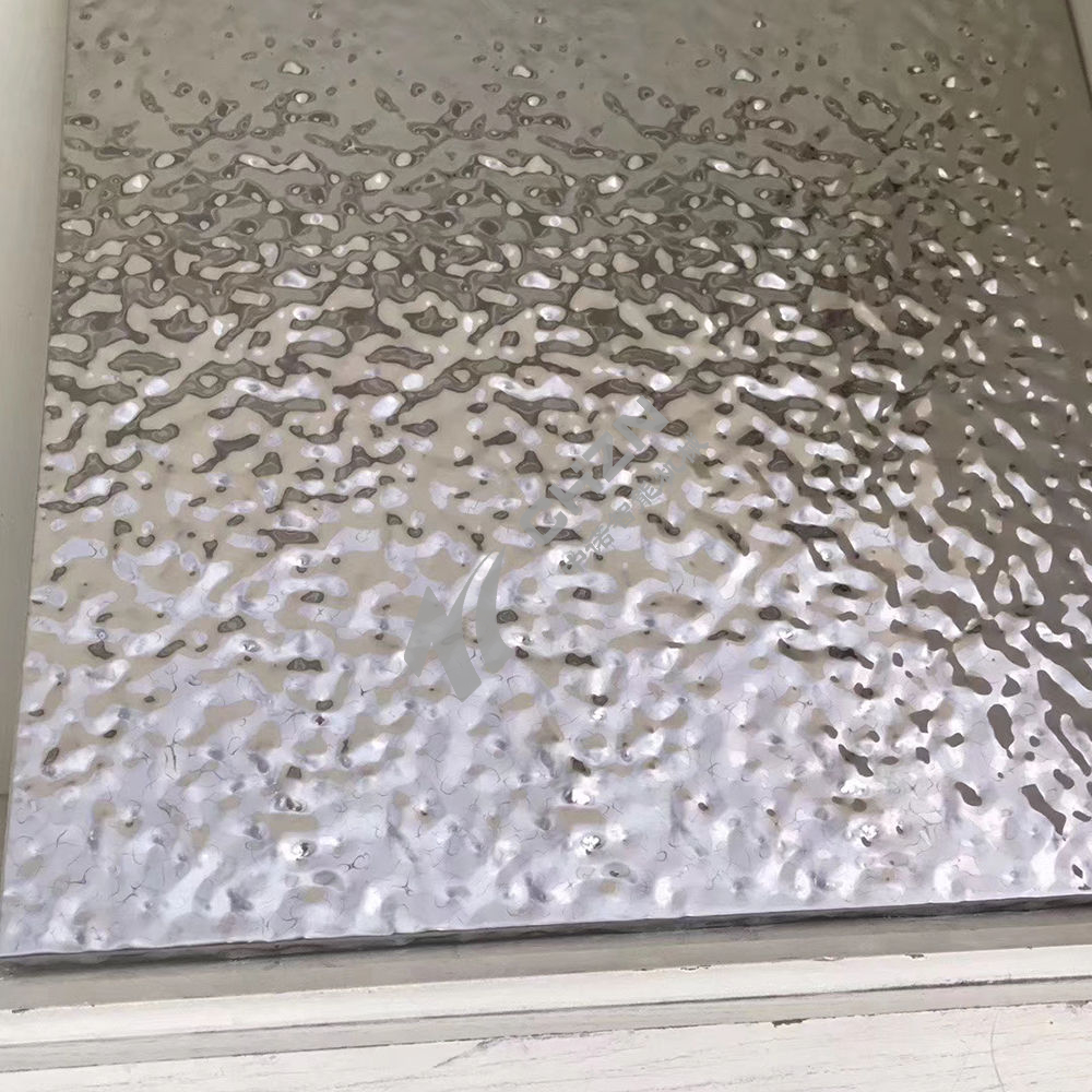 Stainless Steel Decorative Water Ripple Sheet