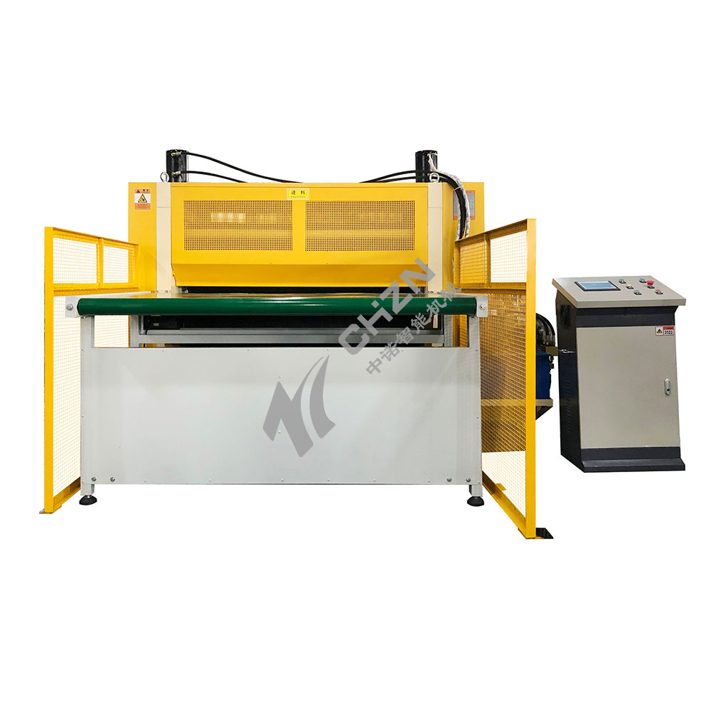 CHZN Automatic Stainless Steel Aluminum Sheet Embossing Machine Electric for Heat Shield 