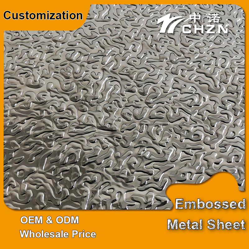 orange peel textured embossed metal panel stucco textured aluminium sheet