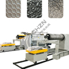 CHZN China Sheet Metal Coil Rewinding Machine Orange Skin Grain Antiskid Plate Embossing Machine Production Line