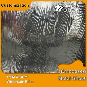 customized patterned stucco embossed aluminium sheet textured stainless steel sheet metal for wall